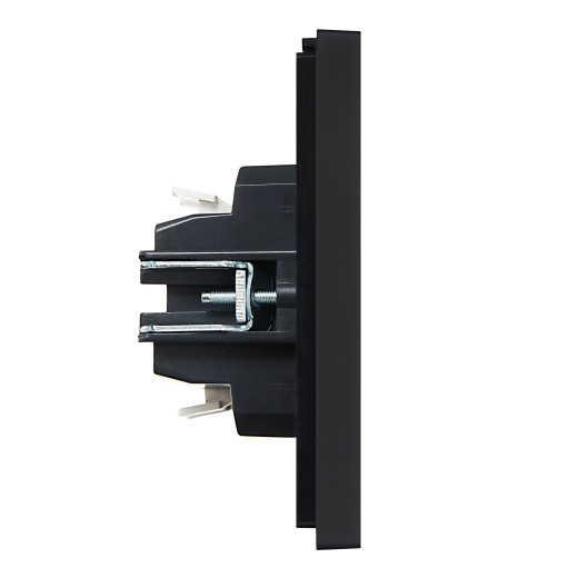 FORTE&PIANO Выключ. 1-кл. перекр. 10А FP112 чер. IEK