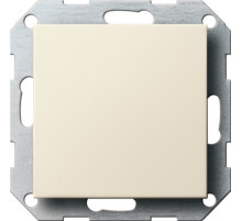 Gira S-55 Крем глянц Заглушка с опорной платой