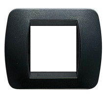 BT LV Тёмная Сталь Рамка на 2 модуля.