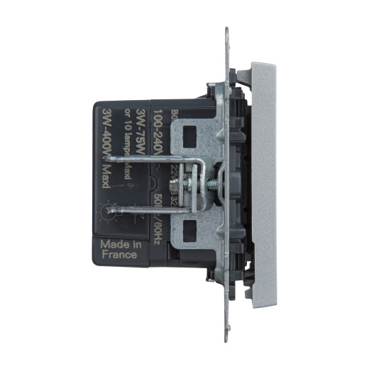 SUNO. Светорегулятор кнопочный универсальный 400Вт без нейтрали. Цвет 