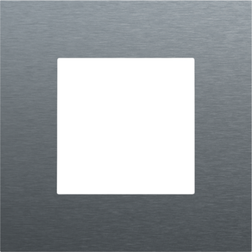 Рамка на 1 пост, свинцово-серый
