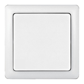 Systeme Electric ХИТ наруж Бел Выключатель 1-клавишный 6А, 250В