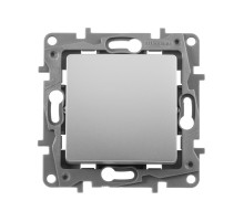 Legrand Etika Алюминий Переключатель промежуточный 1-клавишный, винтовые клеммы, 10AX, 250 В.