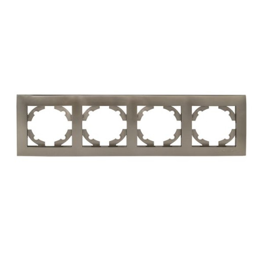 Валенсия Рамка 4-местная кашемир EKF