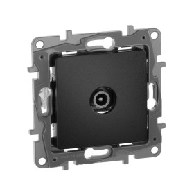 Legrand Etika Антрацит Розетка TV оконечная.