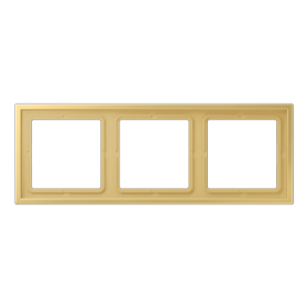 JUNG LS Zero Латунь Рамка 3-ая