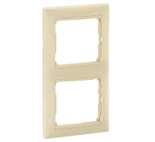 Legrand Valena Classic Слоновая кость Рамка 2-ая вертикальная.