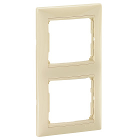Legrand Valena Classic Слоновая кость Рамка 2-ая вертикальная.