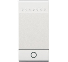 BT LL Бел Клавиша Лампа, размер 1 модуль.