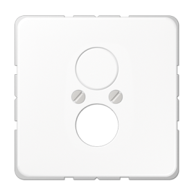 JUNG CD 500/CD plus Белая Панель лицевая для терминалов High-End