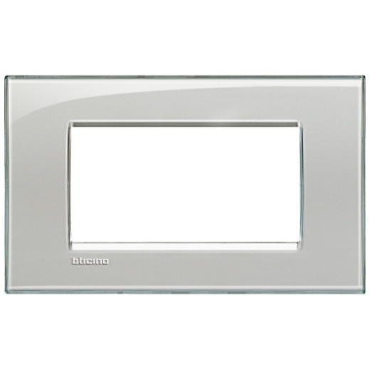 Livinglight Рамка прямоугольная, 4 модуля, цвет Серое небо