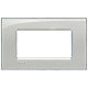 Livinglight Рамка прямоугольная, 4 модуля, цвет Серое небо