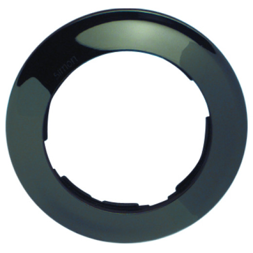 Simon 88 Сталь Рамка 4-ая круглая