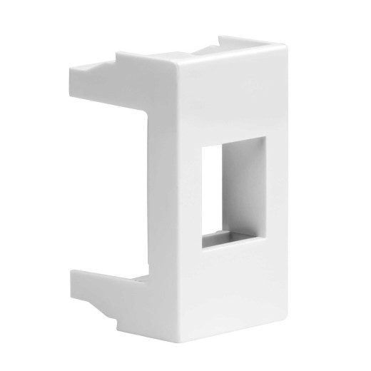 Адаптер для информационных разъемов KEYSTONE, Viva, 1 мод., белый