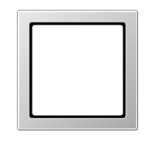 JUNG LS990 Алюминий Рамка переходная