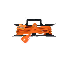 TDM Удлинитель-шнур силовой на рамке УШз10 (штепс. гнездо, 10м ПВС 3х0,75)