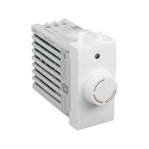 Диммер поворотный модульный, Avanti, белое облако, 1 модуль