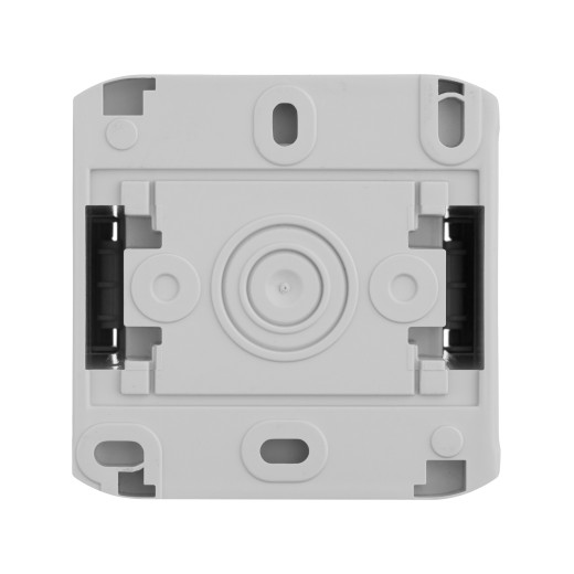 Переключатель одноклавишный - Legrand Quteo - IP44 10А 250В винтовые зажимы накладной монтаж - серый