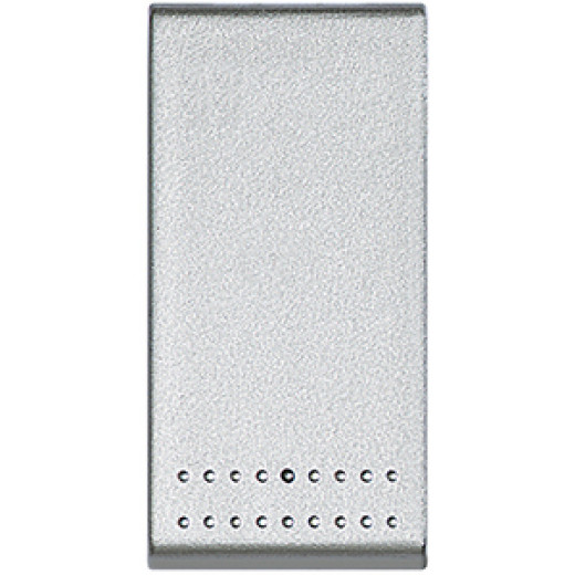 LivingLight Кнопка 10А, 1P-NC, цвет алюминий