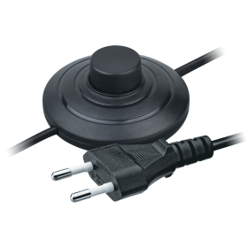 Navigator Шнур 61 601 NPS-FS01-170-2x0.5-BL 1.7м с выкл. черный