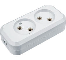 Navigator Колодка 61 583 NCA-BL01-02-X-WH 2гн б/з АБС пластик