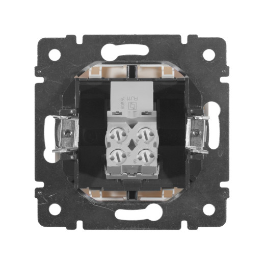 Розетка телефонная RJ11 - Legrand Valena - белый