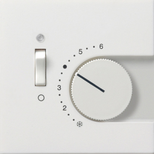 Накладка для термостатов с пов. ручкой и контр. лампой