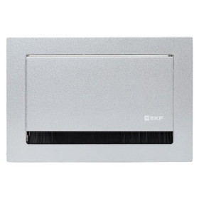 EKF PROxima Встраиваемый настольный лючок, 4 модуля, C-Line.