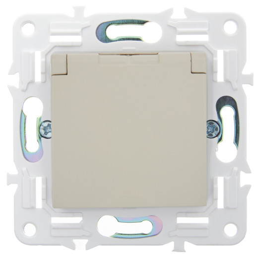 SKANDY Роз. з/к/ш кр. 16А IP44 SK-R11B беж. IEK