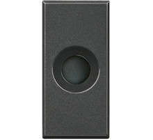 BT Axolute Антрацит Заглушка с отверстием 9мм 1 мод.