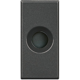 BT Axolute Антрацит Заглушка с отверстием 9мм 1 мод.