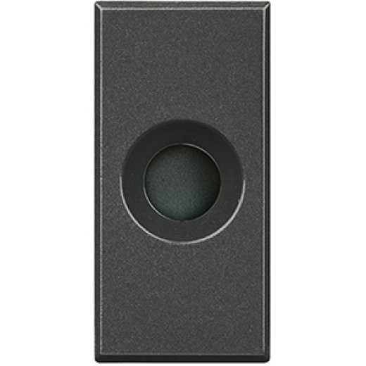 Axolute Заглушка с выходным отверстием 9 мм, цвет антрацит