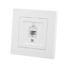TDM Розетка компьютерная RJ45 белая 