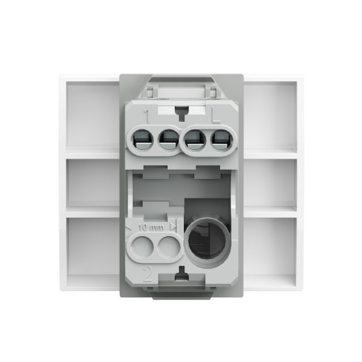 Переключатель на 2 направления, Viva, 2 мод., белый