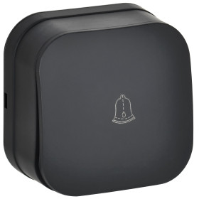 IEK GLORY Выключ. 1-кл. самов о/у 10А ВСс20-1-0-ХЧм черн. м.