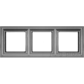 JUNG EcoProfi DECO Алюминий Рамка 3-ая