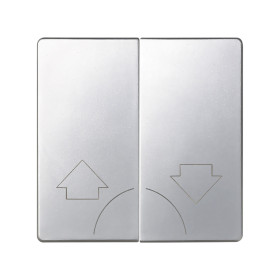 Simon 82 Алюминий Кнопка жалюзийная 2-ая