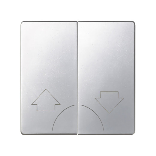 Simon 82 Алюминий Кнопка жалюзийная 2-ая