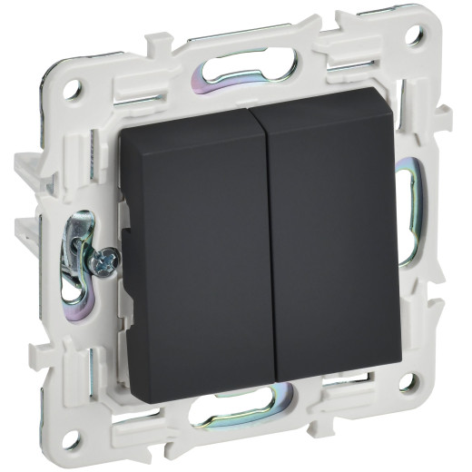 SKANDY Выключ. 2-кл. прох. 10А SK-V05G граф. IEK