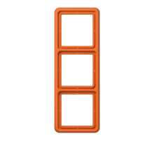 JUNG CD Оранжевая Рамка 3-ая ударопрочная