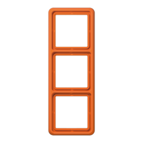 JUNG CD Оранжевая Рамка 3-ая ударопрочная