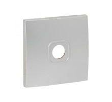 EKF PROxima Валенсия лицевая панель розетки TV 1-местная 75Ом 5-862МГц сталь.