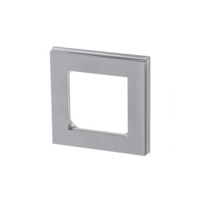 ABB EPJ Levit серый / белый Рамка 1 пост