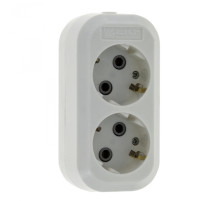 EKF Эксперт Колодка 2 гн. 16А 3,5кВт с/з.