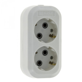 EKF Эксперт Колодка 2 гн. 16А 3,5кВт с/з.