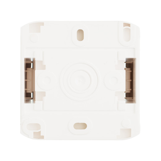 Выключатель двухклавишный - Legrand Quteo - IP44 10А 250В винтовые зажимы накладной монтаж - белый