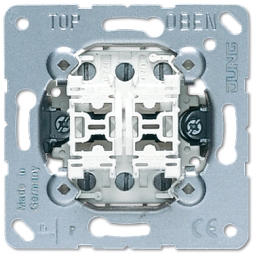 Выключатель 20AХ 250V универсальный сдвоенный