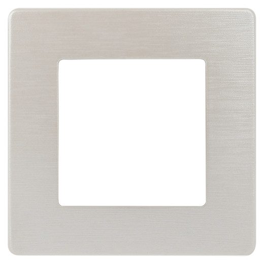 Рамка для розеток и выключателей ЭРА Серия 12 12-5101-15 на 1 пост, Сатин, перламутр