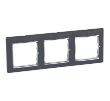 Legrand Valena Classic Ноктюрн/Серебро Рамка 3-ая.