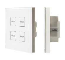 Arlight INTELLIGENT ARLIGHT Сенсорная панель DALI-901-11-4G-DIM-DT6-IN White (BUS) (IARL, IP20 Пластик, 3 года)